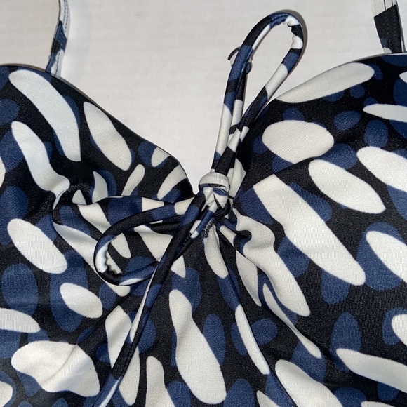 Victoria’s Secret Size 34A Navy & White Tankini 2498 - Picture 3 of 8